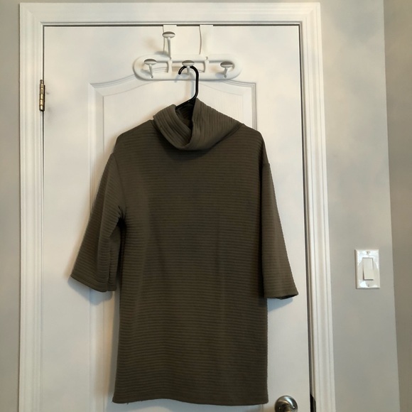 Zara Khaki Knit Dress - Size S - Picture 1 of 2